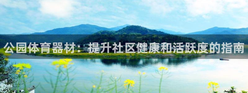 富联娱乐会员有什么用：公园体育器材：提升社区健康和活