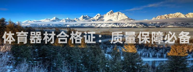 富联官网登录：体育器材合格证：质量保障必备