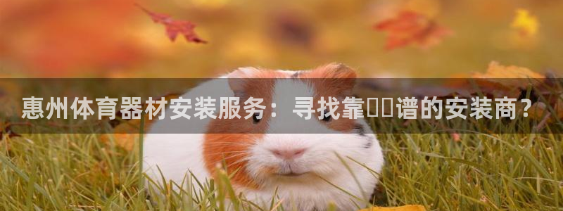 富联娱乐登录注册入口官网网址查询：惠州体育器材安装服