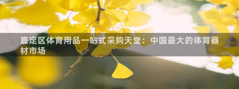 富联娱乐正规吗可信吗：嘉定区体育用品一站式采购天堂：
