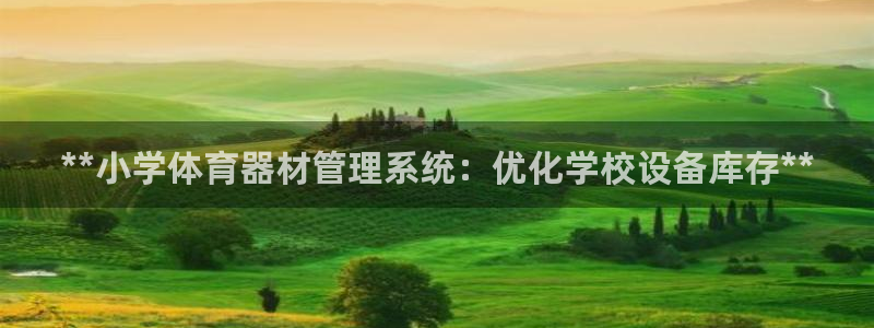 富联平台注册登录不上：**小学体育器材管理系统：优化