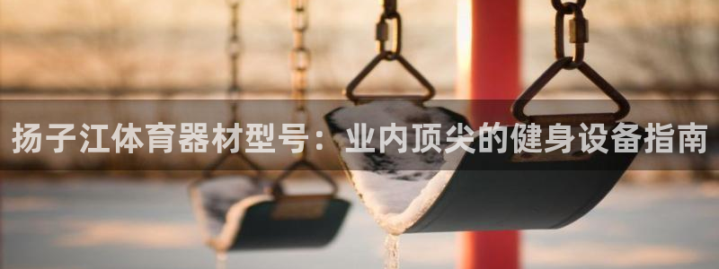 富联官网登录网址：扬子江体育器材型号：业内顶尖的健身